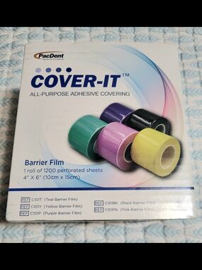 PacDent COVER-IT All-Purpose Adhesive Covering - Multicolor